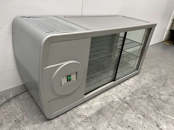 Vitrine Tecfrigo en acier inoxydable Vitrine réfrigérée 230V Horeca – Image 3