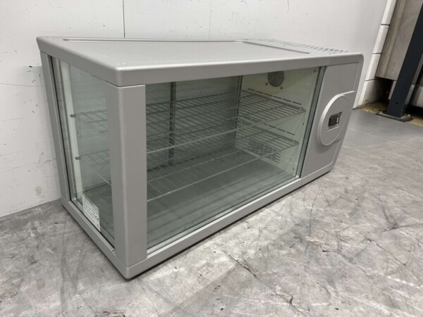 Vitrine Tecfrigo en acier inoxydable Vitrine réfrigérée 230V Horeca – Image 6