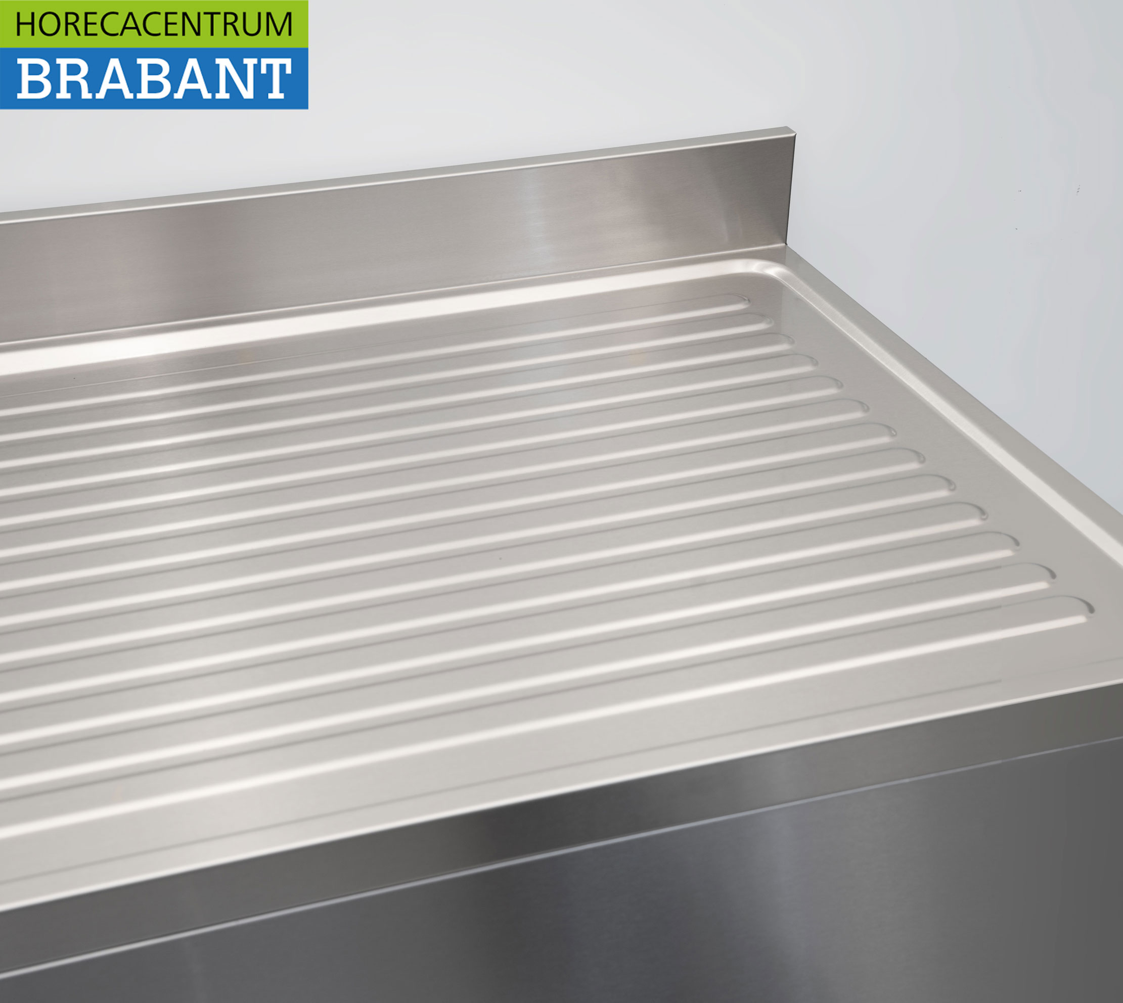 HCB Evier en acier inoxydable Premium-line Modèle soudé 140 cm Horeca – Image 5