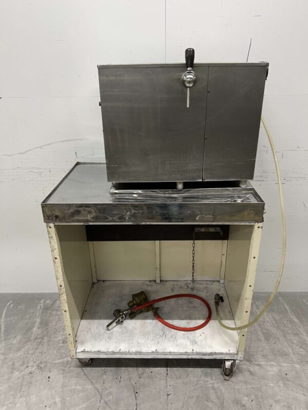 Bar mobile avec refroidisseur de bière Antoine, égouttoir et robinet 88 cm 230V Horeca – Image 4