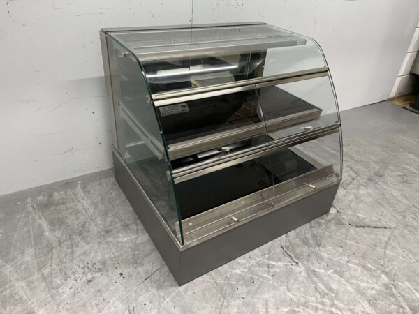 Vitrine à chaleur infrarouge Ubert en acier inoxydable Vitrine à chaleur 80 cm 230V Horeca – Image 2
