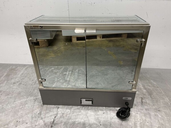 Vitrine à chaleur infrarouge Ubert en acier inoxydable Vitrine à chaleur 80 cm 230V Horeca – Image 4