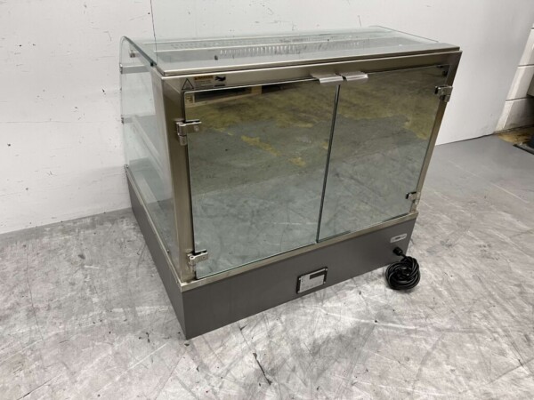 Vitrine à chaleur infrarouge Ubert en acier inoxydable Vitrine à chaleur 80 cm 230V Horeca – Image 5