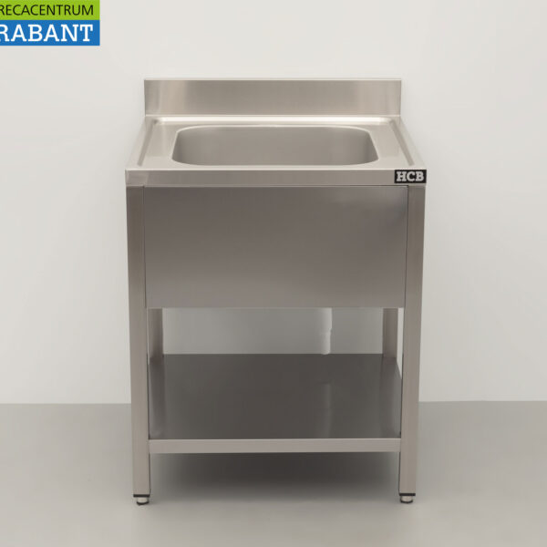 Evier en acier inoxydable Evier Premium-line 70 x 70 cm Modèle soudé Horeca