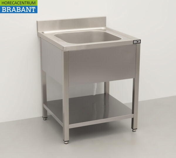 Evier en acier inoxydable Evier Premium-line 70 x 70 cm Modèle soudé Horeca – Image 3