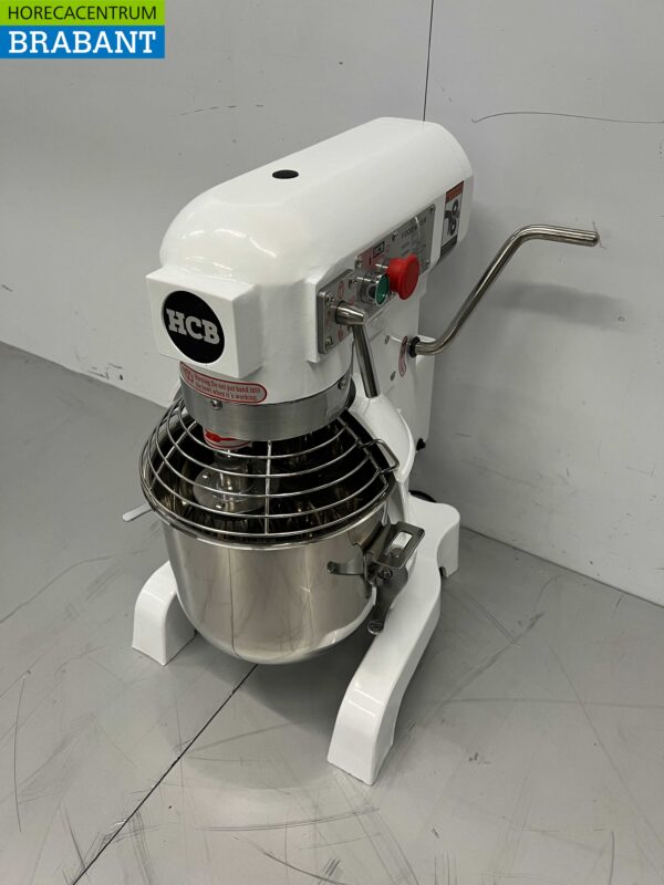 RVS HCB Planet Mixer Mixer RVS tub 10 litres 230V Boulangerie Traiteur – Image 2