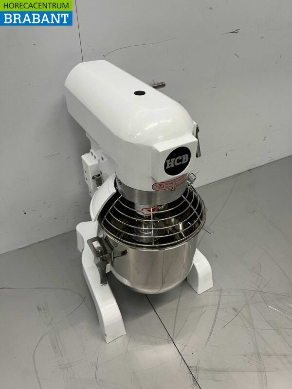 RVS HCB Planet Mixer Mixer RVS tub 10 litres 230V Boulangerie Traiteur – Image 3