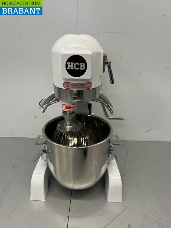 RVS HCB Planet Mixer Mixer RVS tub 10 litres 230V Boulangerie Traiteur – Image 4