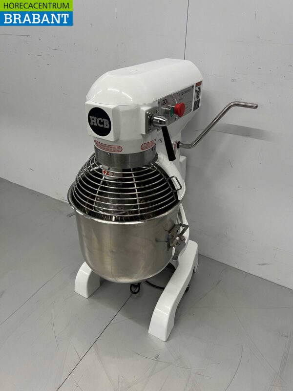 RVS HCB Planet Mixer Mixer RVS tub 30 litres 230V Boulangerie Traiteur – Image 2