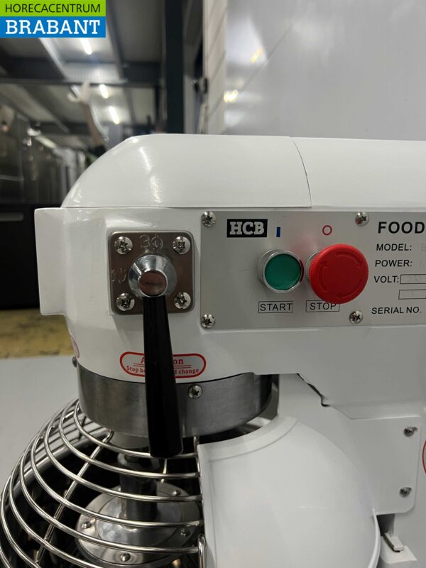 RVS HCB Planet Mixer Mixer RVS tub 30 litres 230V Boulangerie Traiteur – Image 6
