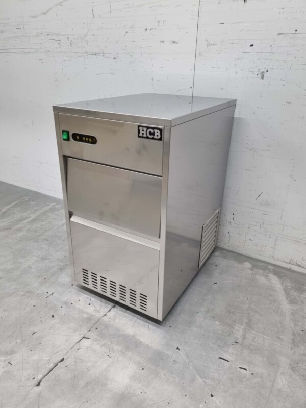 Machine à glaçons en acier inoxydable 30 kg p/d 230V Horeca – Image 3