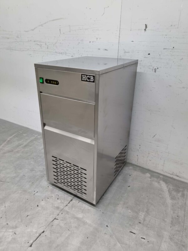 Machine à glaçons en acier inoxydable machine à glaçons 50 kg p/d 230V Horeca – Image 2