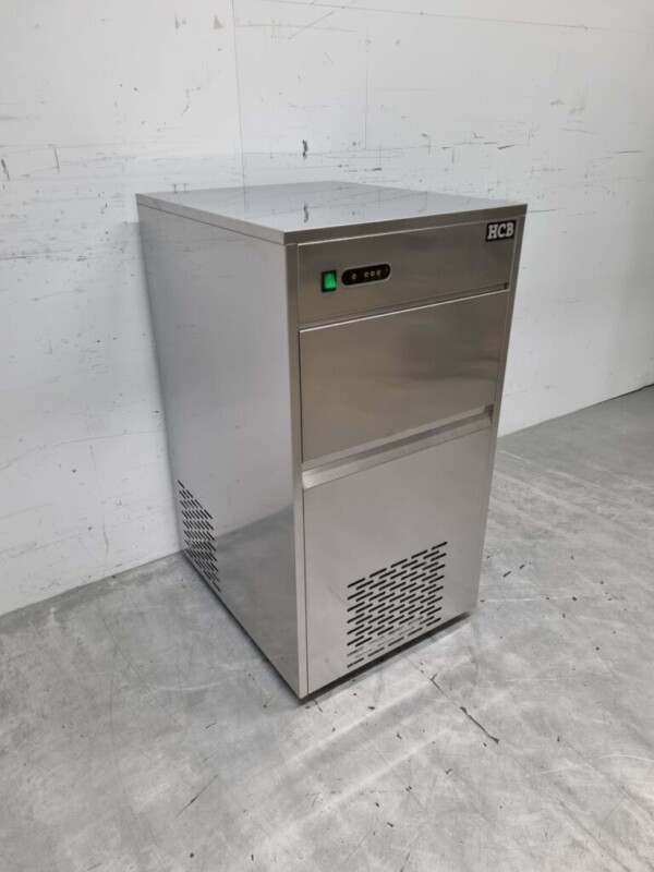 Machine à glaçons en acier inoxydable 80 kg p/d 230V Horeca – Image 2