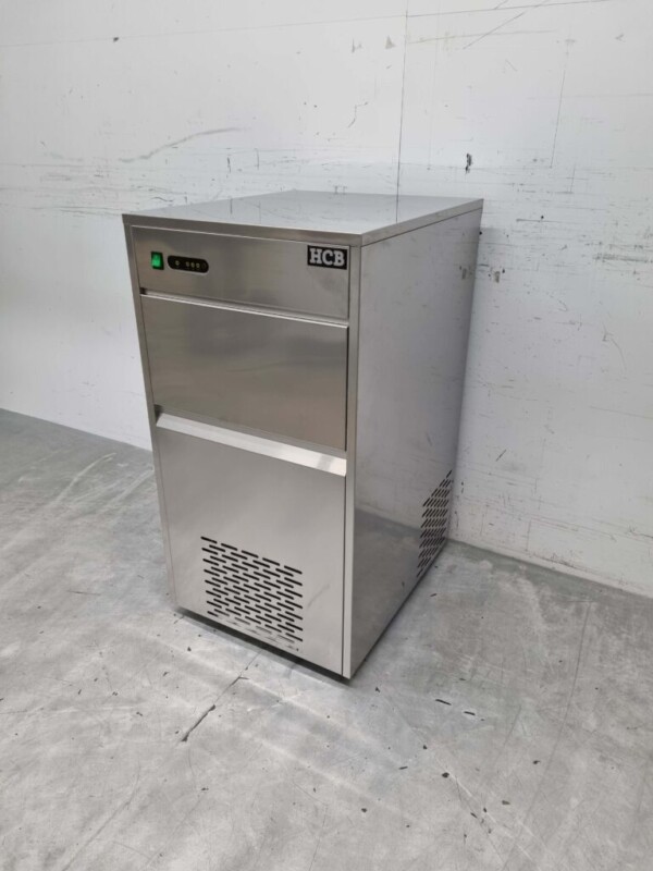 Machine à glaçons en acier inoxydable 80 kg p/d 230V Horeca – Image 3