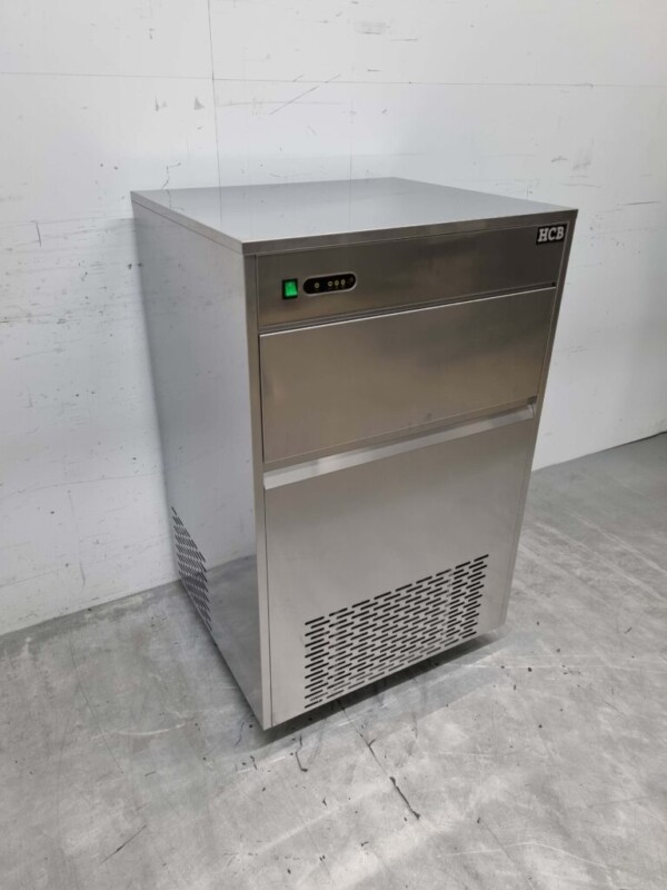 Machine à glaçons en acier inoxydable machine à glaçons 100 kg p/d 230V Horeca – Image 2