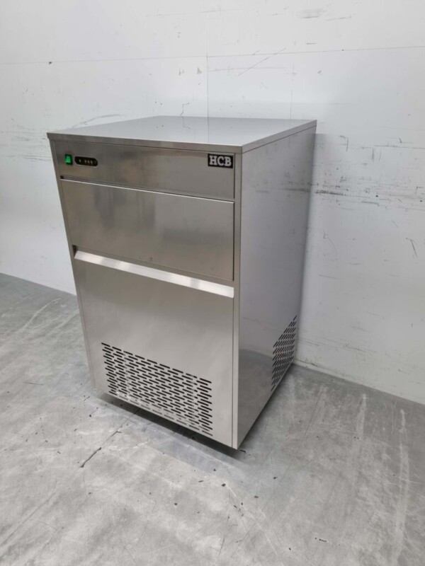 Machine à glaçons en acier inoxydable machine à glaçons 100 kg p/d 230V Horeca – Image 3