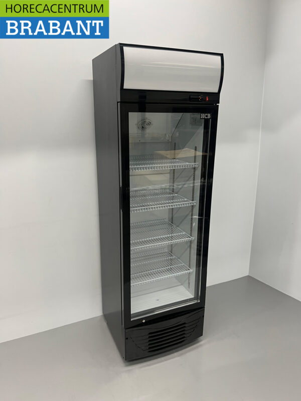 HCB Réfrigérateur à porte vitrée Réfrigérateur à boissons 278 litres 230V Horeca – Image 2