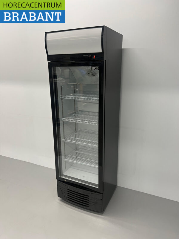 HCB Réfrigérateur à porte vitrée Réfrigérateur à boissons 278 litres 230V Horeca – Image 3