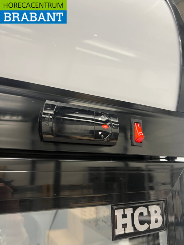 HCB Réfrigérateur à porte vitrée Réfrigérateur à boissons 278 litres 230V Horeca – Image 5