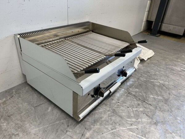 Gril en acier inoxydable Giga Lava stone grill 80 cm Gas Catering – Image 4