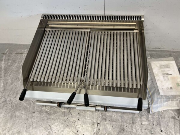 Gril en acier inoxydable Giga Lava stone grill 80 cm Gas Catering – Image 5