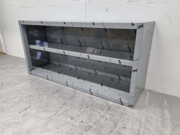 Armoire murale en acier inoxydable Premium-line Modèle ouvert 140 cm Restauration – Image 2