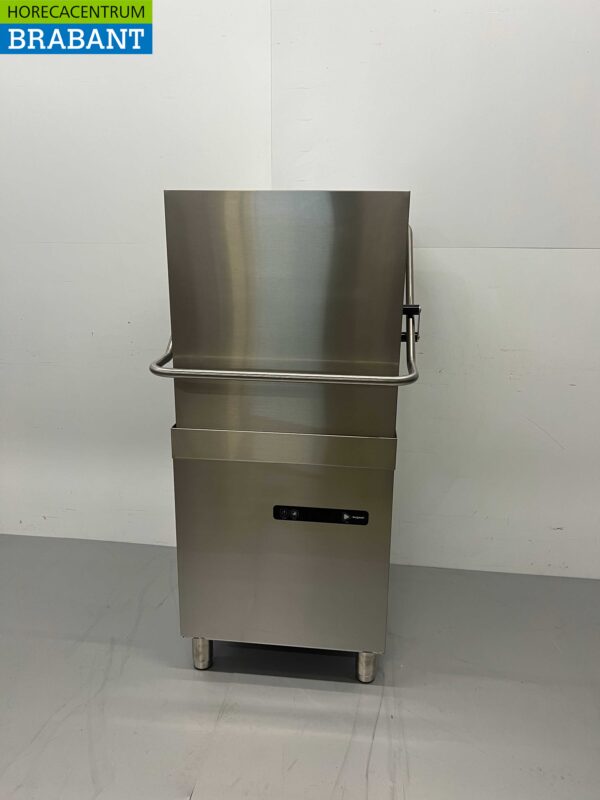 Lave-vaisselle intégrable Adler EVO 1000 en acier inoxydable avec adoucisseur d'eau intégré 400V Horeca