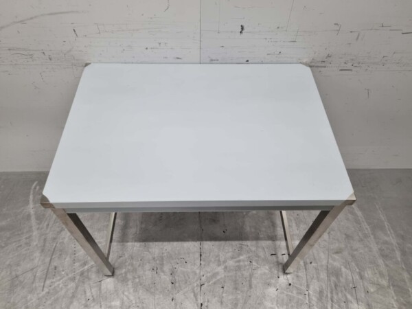 Table de travail en acier inoxydable Basic-line 100 x 70 x 85 cm Restauration – Image 5