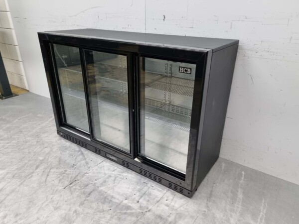 Backbar Bar Cooler Portes coulissantes en verre 337 litres 135 cm 230V Horeca – Image 3