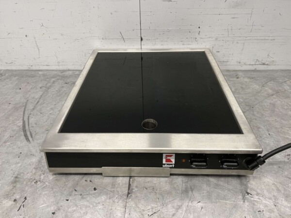 Poêle à frire en acier inoxydable Ubert à double plaque de gril en céramique 50 cm 400V Horeca