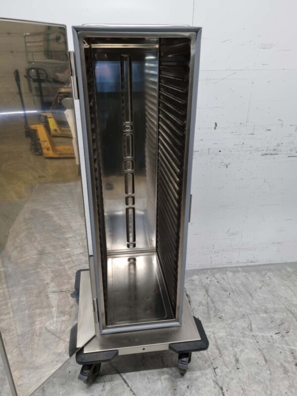 Acier inoxydable Rieber Thermoport 3000 Chariot isotherme Regal 30 x 1/1 GN Restauration – Image 4