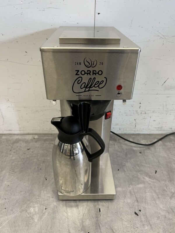 Machine à café Zorro en acier inoxydable Machine à café 230V Horeca