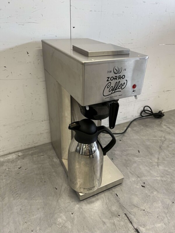 Machine à café Zorro en acier inoxydable Machine à café 230V Horeca – Image 3