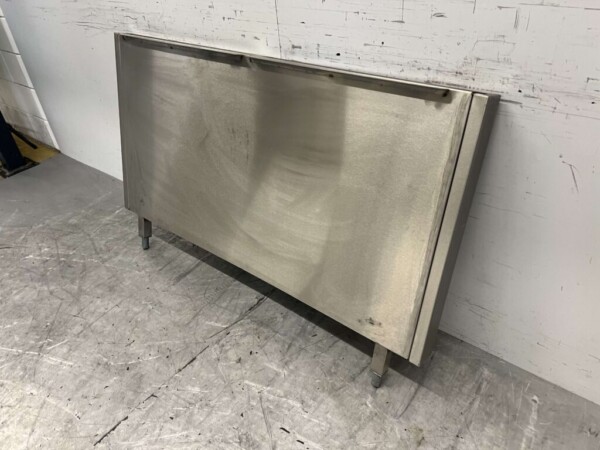 Acier inoxydable Mur 144 x 87 cm Restauration – Image 2