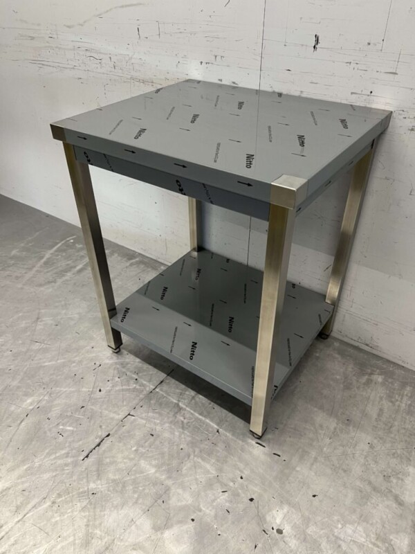 Table de travail en acier inoxydable Premium-line 70 x 60 x 85 cm Restauration – Image 3