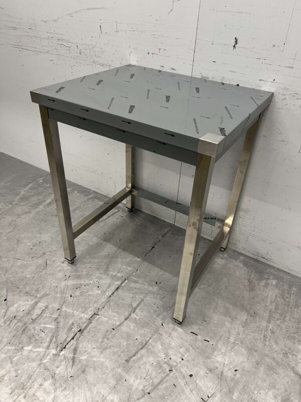 Table de travail en acier inoxydable Premium-line 70 x 60 x 85 cm Restauration – Image 2