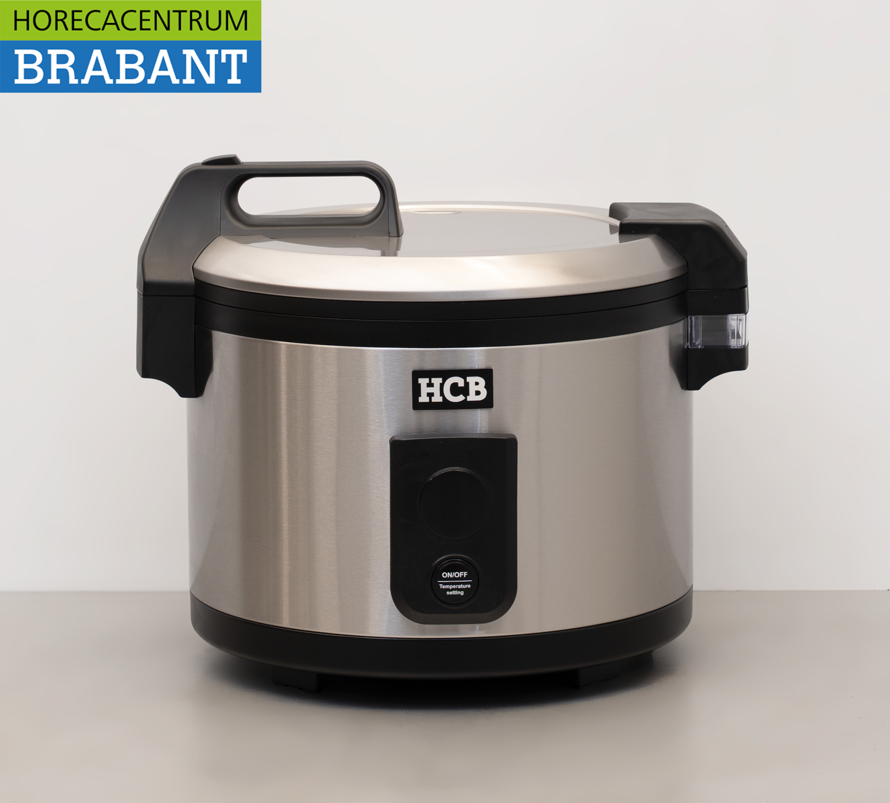 HCB Chauffe-riz en acier inoxydable Chauffe-riz 20 litres 230V Horeca