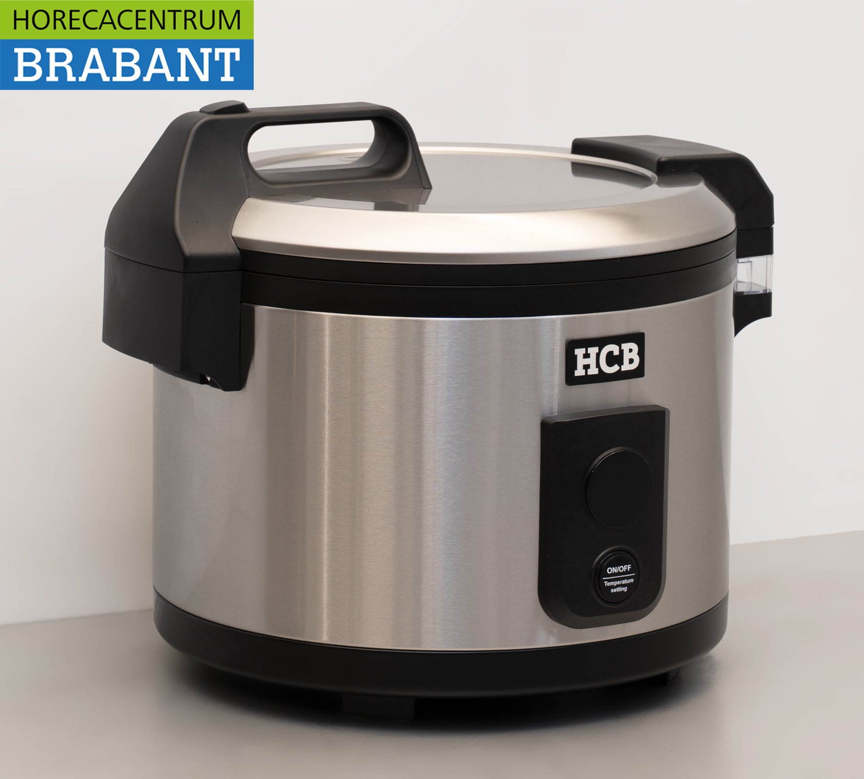 HCB Chauffe-riz en acier inoxydable Chauffe-riz 20 litres 230V Horeca – Image 3
