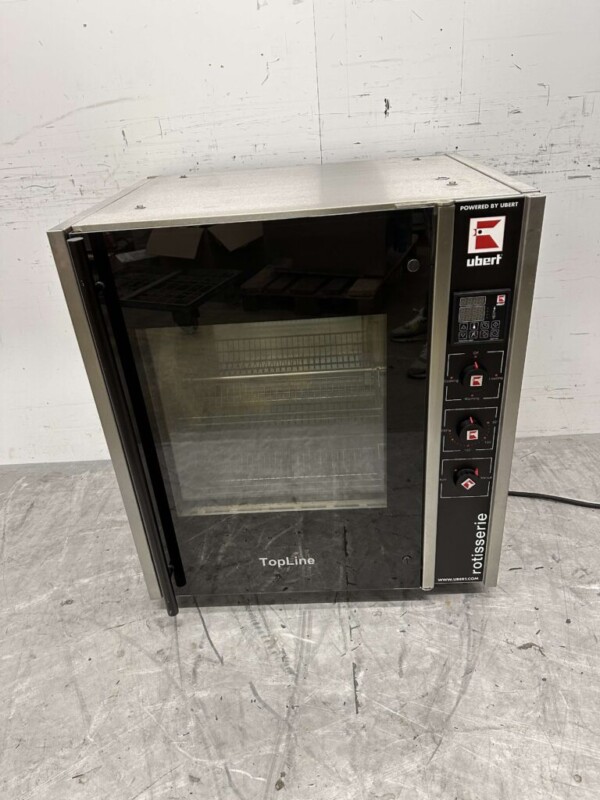 Gril à poulet Ubert RT-403 en acier inoxydable 3 paniers Bj. 2021 400V Horeca