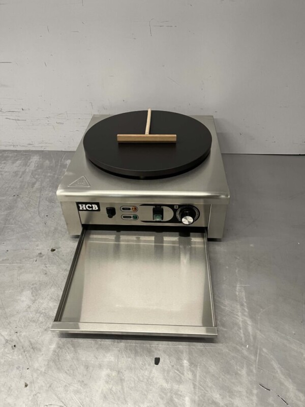 Crêpière en acier inoxydable Plaque à crêpes 230V Horeca – Image 5