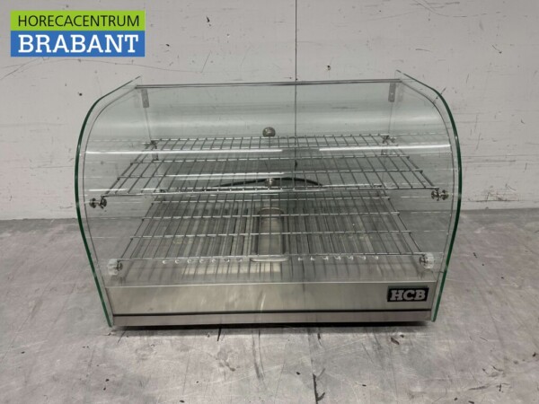 Vitrine chaude en acier inoxydable 45 litres 55,4 cm 230V Horeca