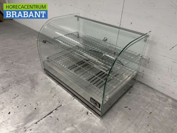 Vitrine chaude en acier inoxydable 45 litres 55,4 cm 230V Horeca – Image 2