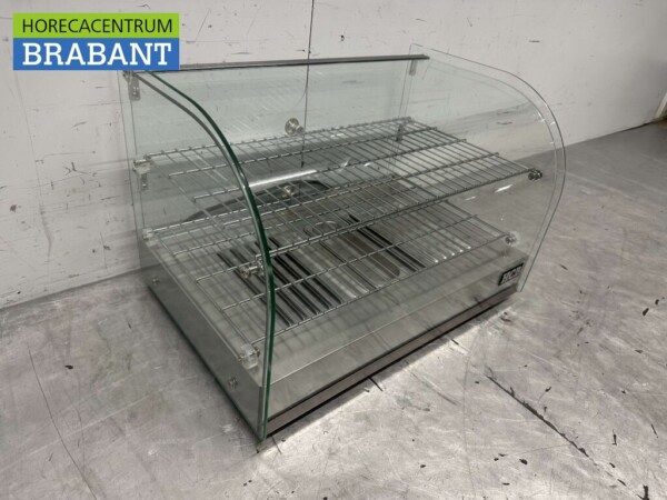Vitrine chaude en acier inoxydable 45 litres 55,4 cm 230V Horeca – Image 3