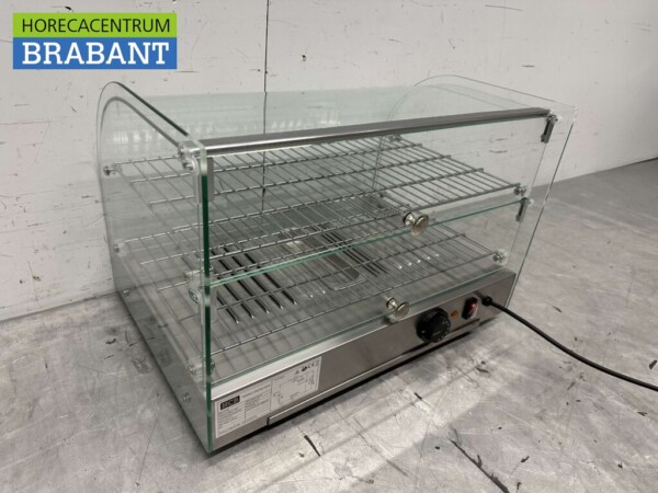 Vitrine chaude en acier inoxydable 45 litres 55,4 cm 230V Horeca – Image 6