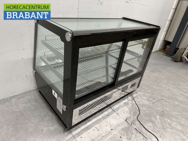 Vitrine réfrigérée de luxe Vitrine de boulangerie 160 litres 230V Horeca – Image 7