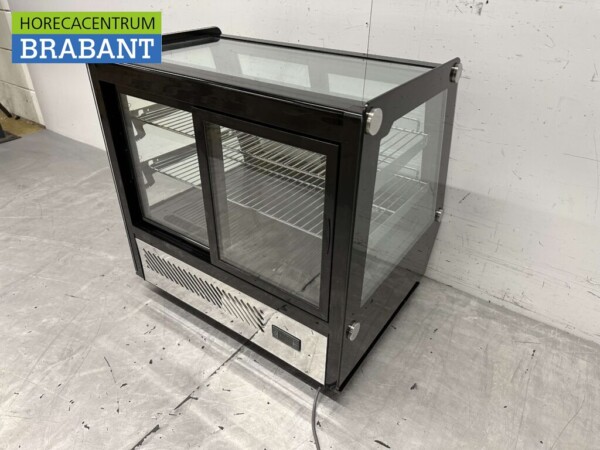 Vitrine réfrigérée de luxe Vitrine à pâtisserie 125 litres 230V Horeca – Image 6