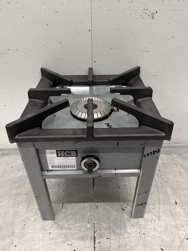 Brûleur Hokker Wok en acier inoxydable Wok 6,5 kW Horeca