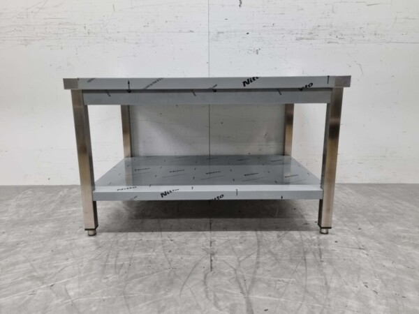 Table de travail en acier inoxydable Premium-line 100 x 70 x 60 cm Restauration – Image 5