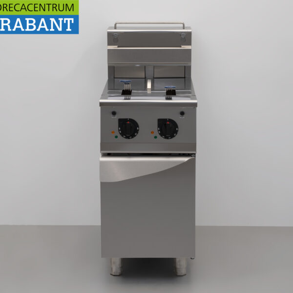 Friteuse en acier inoxydable Premium-line 2 x 12,5 litres 400V Horeca
