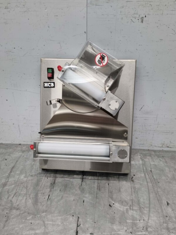 Rouleau à pâtisserie en acier inoxydable Rouleau double 30 cm 230V Restauration Pizzeria Boulangerie
